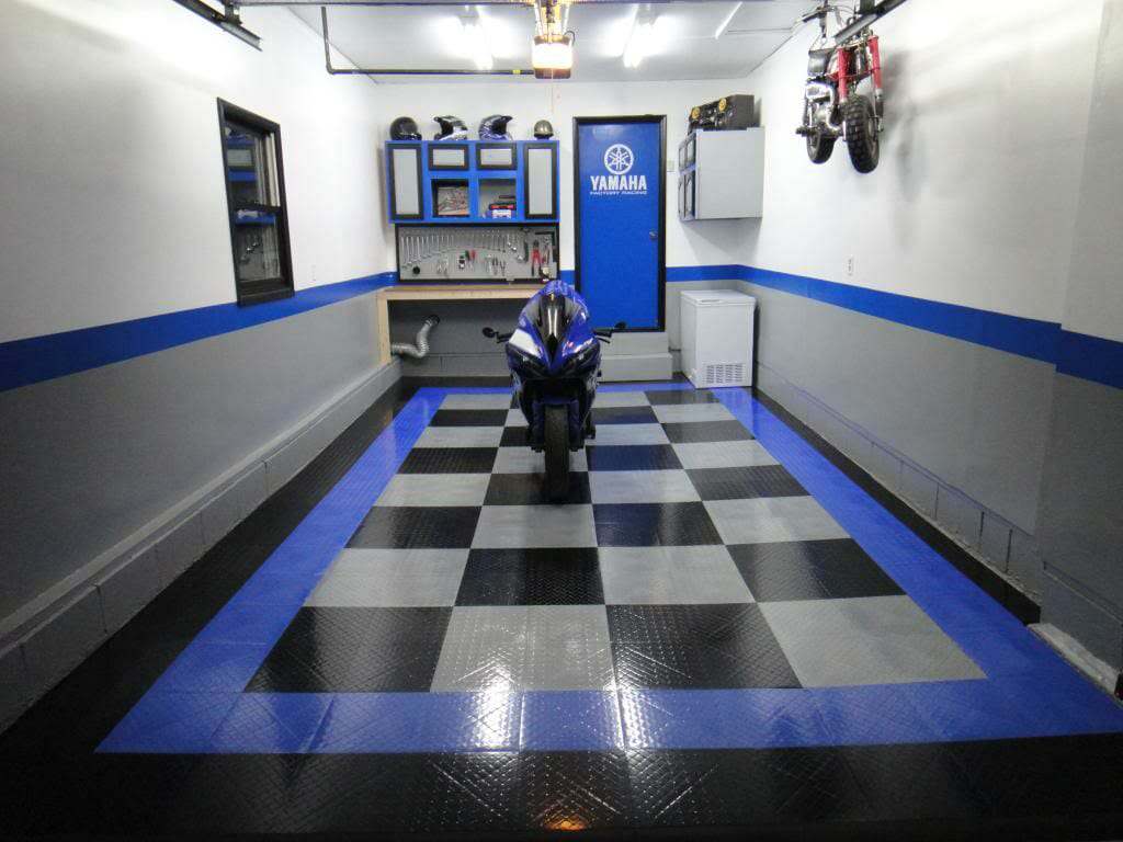 garage floor diy flooring tiles floors interlocking installation install easy racedeck installations skills