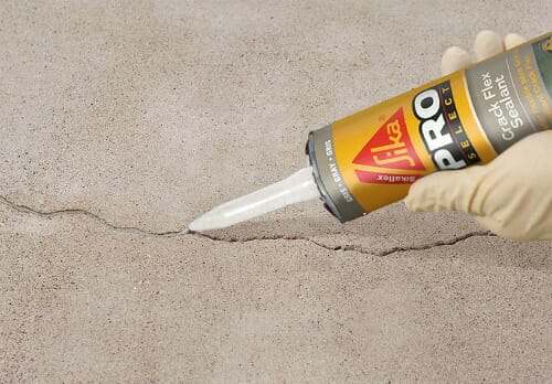 What are some tips for sealing concrete floors?