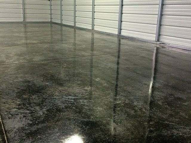 Garage Floor Garage Floor Acid Stain