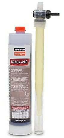 repair crack epoxy concrete floor garage cracks leave