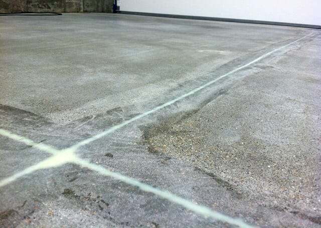 Filling Expansion And Conctraction Joints In A Garage Floor All