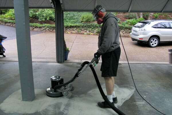 concrete floor grinder rental lowes