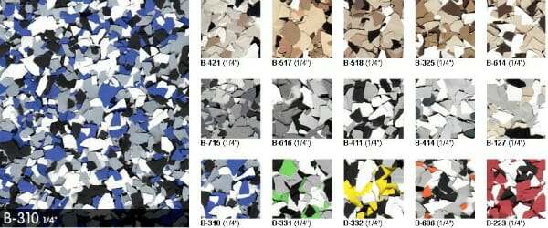 Garage Floor Paint Color Chips – Clsa Flooring Guide