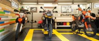interlock garage floor tile for motorcycles 2