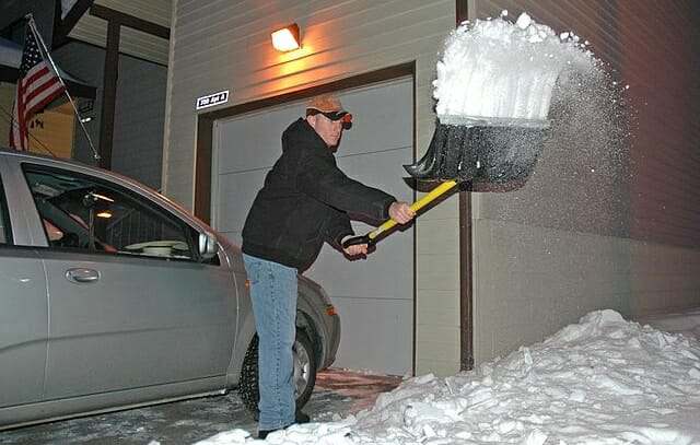 Garage Floor Mat Snow