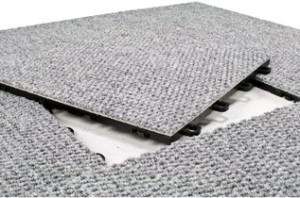 carpet garage tile square