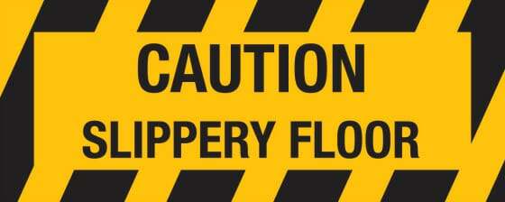 slippery epoxy floors