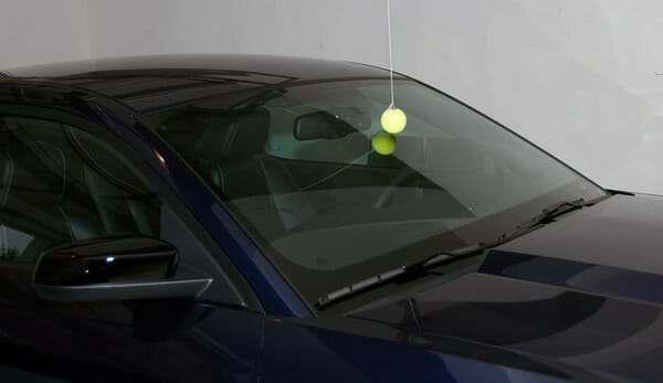 Tennis Ball Garage STOP Parking Marker Easy Parking Guide Reliable Parking Aid 