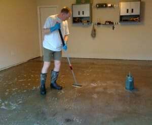 Acid Etching A Garage Floor