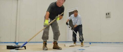 how to apply garage floor epoxy