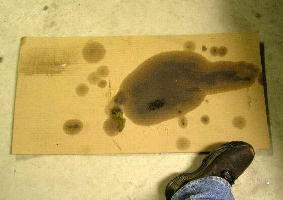 KALASONEER Garage Floor Mat Oil Spill 4' x 3' Absorbent Reusable Ligh