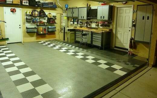 How To Purchase Garage Floor Tiles At, Cost Of Garage Flooring