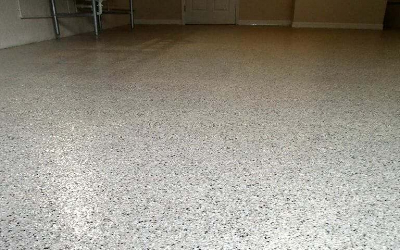 DIY polyurea garage floor coating
