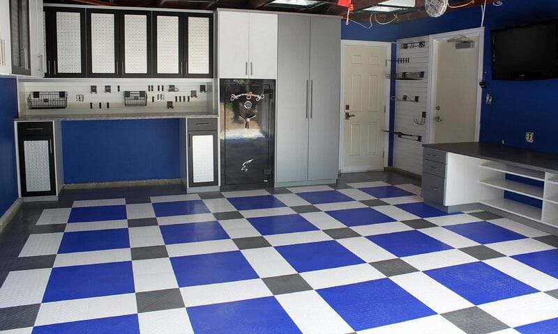 Interlocking Pvc Garage Floor Tiles