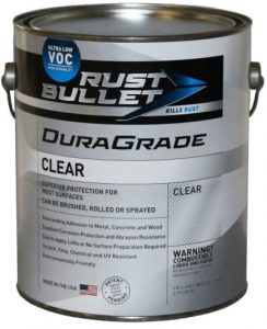 Rust Bullet Clear Shot 1/4 Pint - Clear Coat for Automotive, Wood and Metal Finishes, Clear Gloss