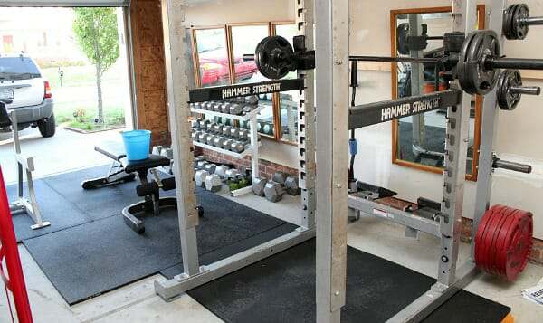 garage gym mats