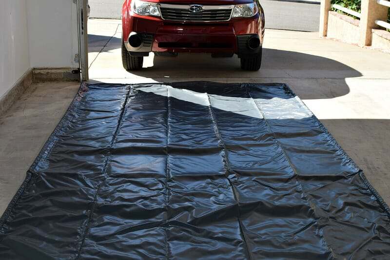 Water, Snow, and Mud Absorbing Garage Mat