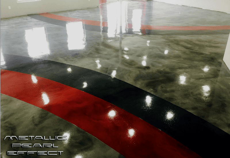 Metallic Epoxy Garage Floor Coating