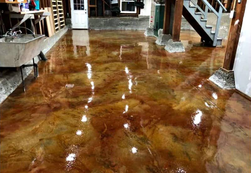 Why This Water Based Concrete Stain Is Better Than Acid All Garage Floors