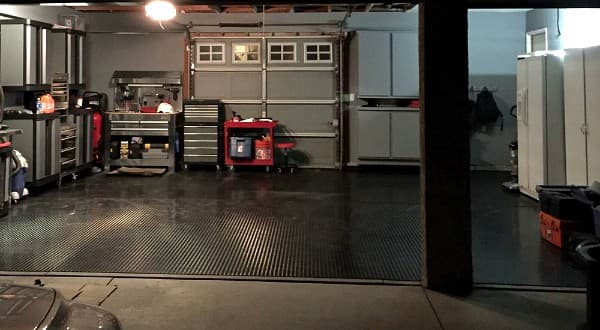 non slip garage floor mats