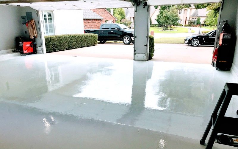 We Review A Stunning White Epoxy Garage Floor By Armorpoxy All
