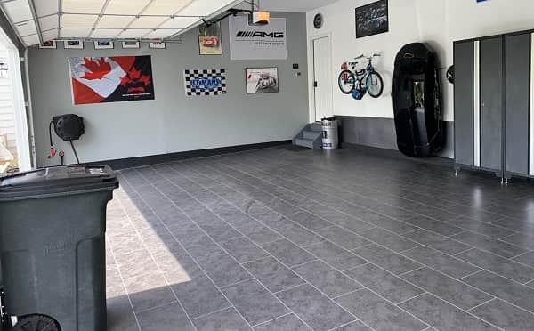 lvp garage floor