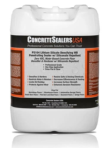 PS104 concrete densifier sealer 