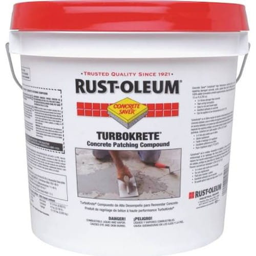 rust-oleum turbokrete concrete patch repair