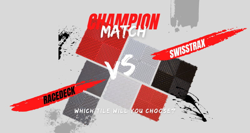 RaceDeck VS Swisstrax best garage tiles